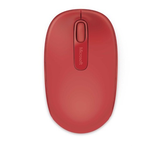 Microsoft Mobile 1850 Kablosuz Kırmızı Mouse (U7Z-00033)