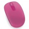 Microsoft Mobile 1850 Kablosuz Pembe Mouse (U7Z-00064)