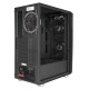 Rampage Hacker 600W 80 Plus 4 x RGB Fan Tempered Glass Siyah Oyuncu Kasası